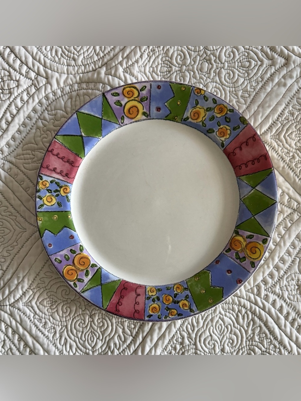 Sweet Shoppe by Sango  #3023 “Biscotti” Dinner Plate